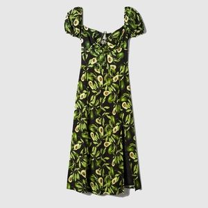 Aritzia Wilfred Pandora Dress BlackAvocado NWT Sz0